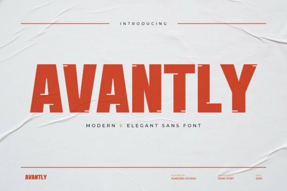 Avantly: The Modern Sans-Serif Font Redefining Elegance in Design