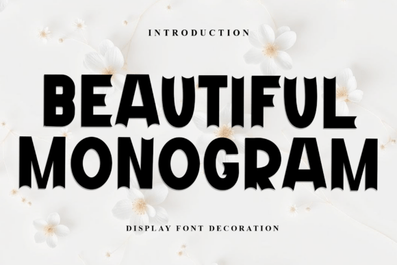 Beautiful Monogram: The Festive Typeface Redefining Holiday Typography