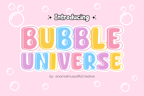 Bubble Universe: A Fresh Typography Choice for Modern Design