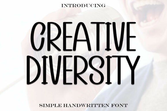 Creative Diversity: A Handwritten Font with Timeless Elegance