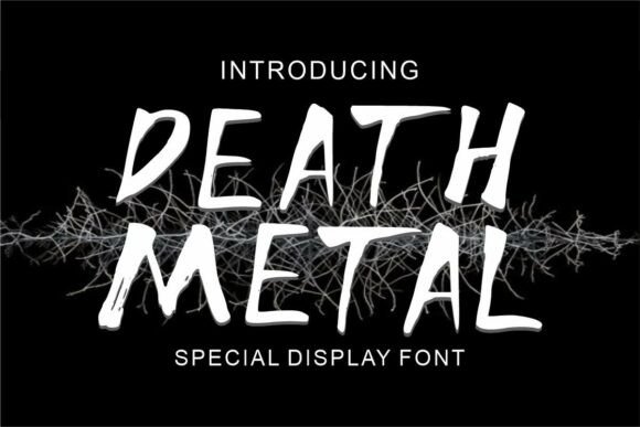 Death Metal: A Fiery Font for Bold Expression