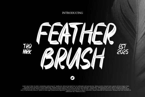 Feather Brush: The Artistic Typeface That Adds Energy to Your Design