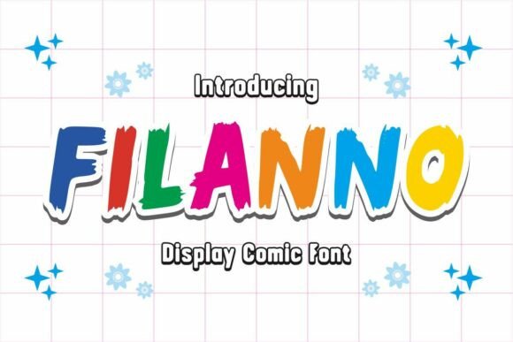Filanno: A Playful Typeface for Creative Projects