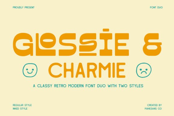 Glossie Regular: A Playful Yet Polished Font for Modern Design