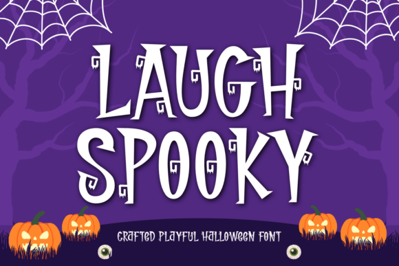 Laugh Spooky: The Halloween Font That Adds Eerie Elegance to Every Design