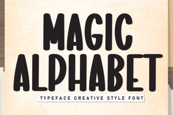 Magic Alphabet: A Playful Typeface for Creative Projects