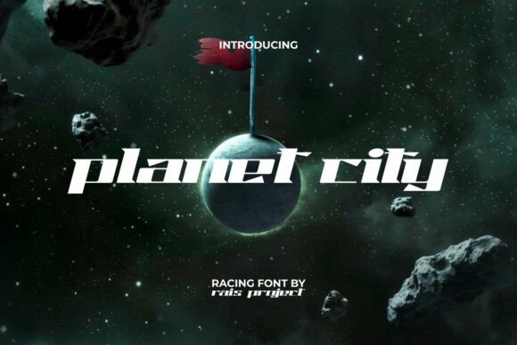 Planet City: A High-Energy Typeface Built for Impact