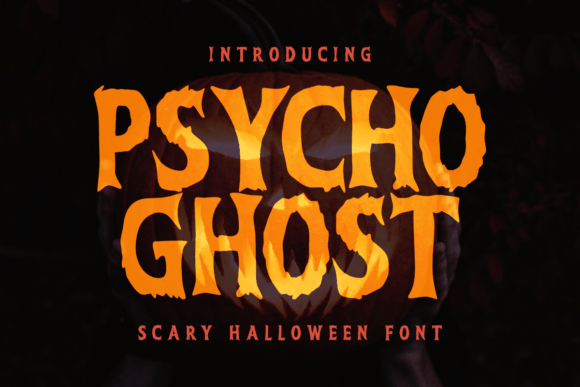 Psychoghost Regular: The Spooky Font That Elevates Halloween Designs
