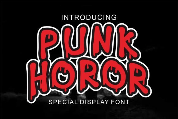 Punk Horror: A Font That Roars