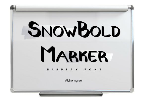 Snowbold Marker: Crafting Unique Visual Identities with Style and Precision
