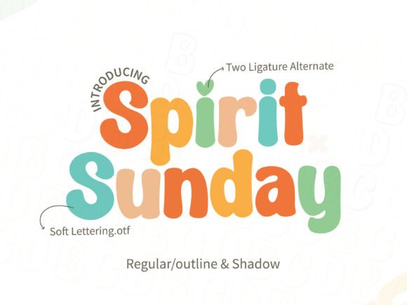 Spiritsunday: A Retro-Inspired Font That Adds Charm to Any Design