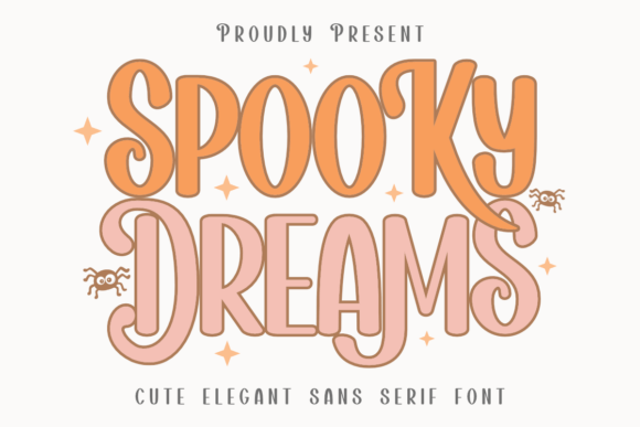 Spooky Dreams Regular: The Perfect Blend of Whimsy and Retro Charm