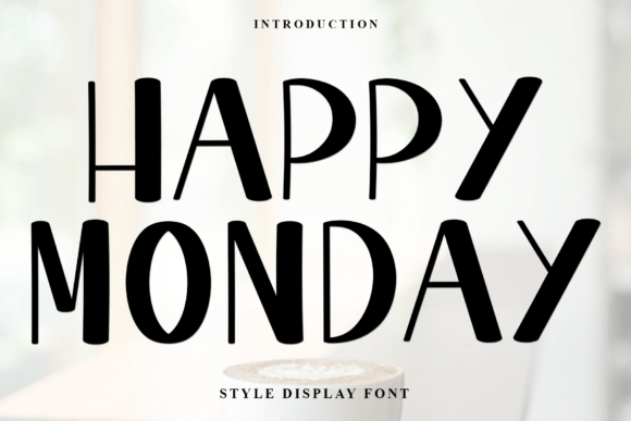 Summer Monday: A Festive Typeface for Holiday Designs and Beyond