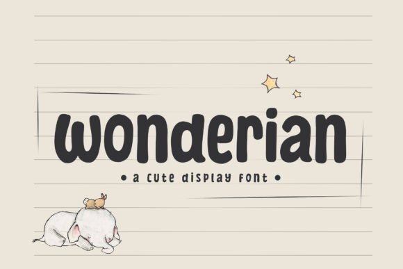Wonderian: Elevating Design with a Modern Display Font